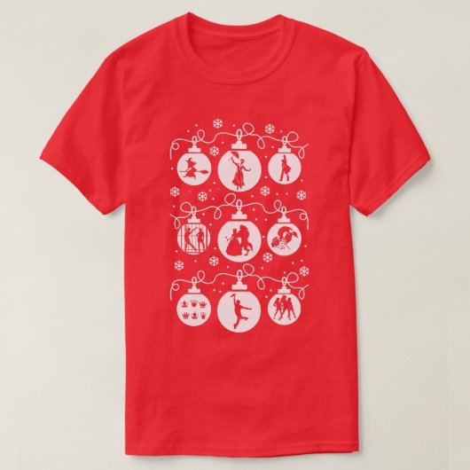 T-shirt Noël à Broadway (Design devant)