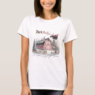 T-shirt Noël à la ferme, Joyeux Noël