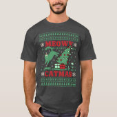 T-shirt Noël à Meowy Catmas (Devant)