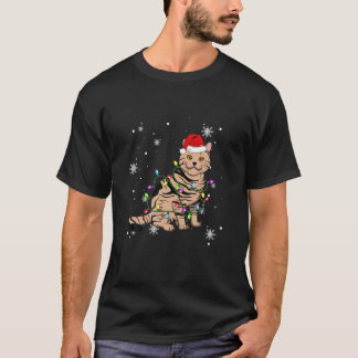 T-shirt Noël américain Shorthair Cat