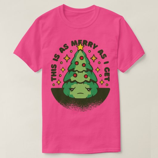 T-shirt Noël amusant 8 (Design devant)