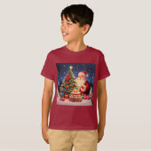 T-shirt Noël Anniversaire 10 (Devant entier)