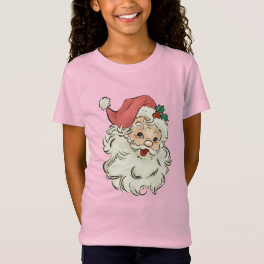 T-Shirt Noël aux filles rétros (Devant)