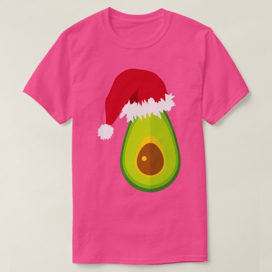 T-shirt noël avacado (Design devant)