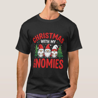 T-shirt Noël avec mon gnome Gnomies
