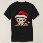 T-shirt noël axolotl (Design devant)
