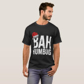 T-shirt Noël Bah Humbug (Devant entier)