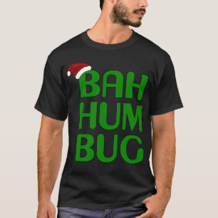 T-shirt Noël Bah Humbug Chemise Art-Xmas Humbug Père Noël