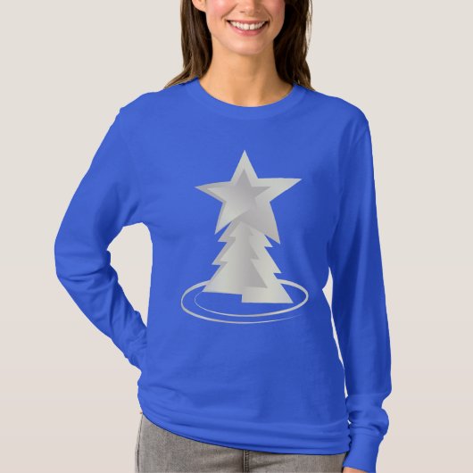 T-shirt Noël blanc (Devant)