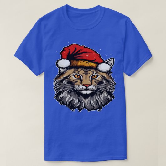 T-shirt Noël Bobcat (Design devant)