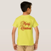 T-shirt Noël Capybara (Dos entier)