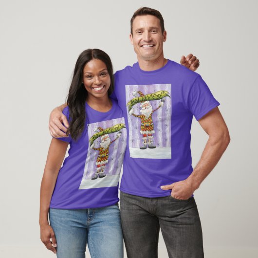 T-shirt Noël Caricature mignonne, je crois en Père Noël (Unisexe)