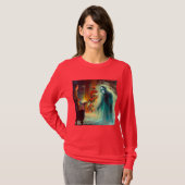 T-shirt Noël Carol Fantôme de Noël Futur (Devant entier)