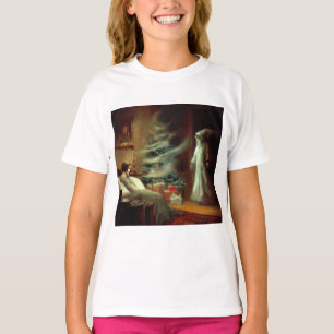 T-shirt Noël Carol Fantôme de Noël présent
