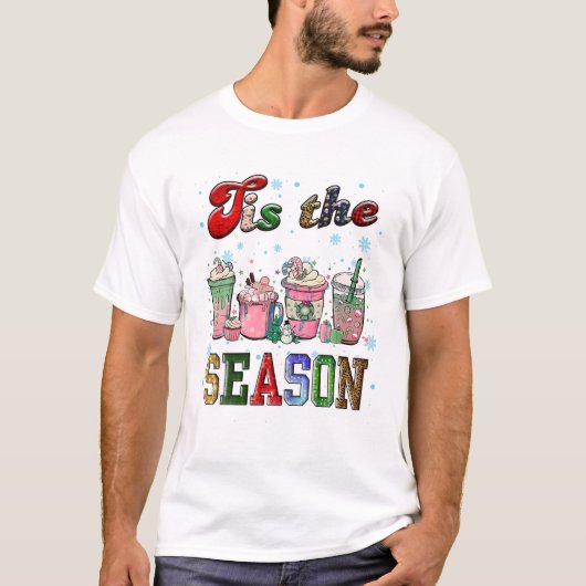 T-shirt Noël C'Est La Saison Christma (Devant)