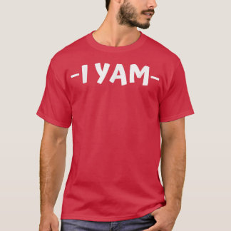 T-shirt Noël C'est ma pomme de terre sucrée Je suis en tra