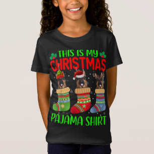 T-Shirt Noël C'Est Mon Pyjama De Noël Berger Allemand D
