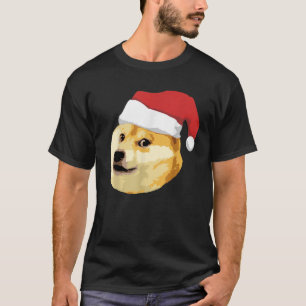T-shirt Noel Chien Mème Shiba Inu Funny Chien Japonais S