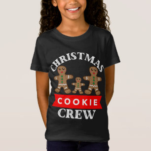 T-Shirt Noël Cookie Crew Gingerpain Famille 3 Cook