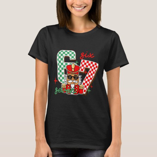 T-shirt Noël Cool Casse-Noisette 67 Six Sept Génération Al (Devant)
