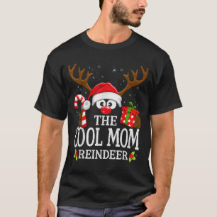 T-shirt Noël Correspond à La Famille De Renne De Maman Coo