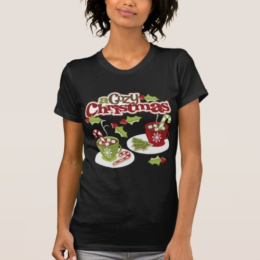 T-shirt Noël cosy (Devant)