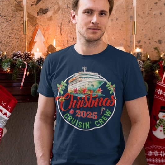 T-shirt Noël Croisière