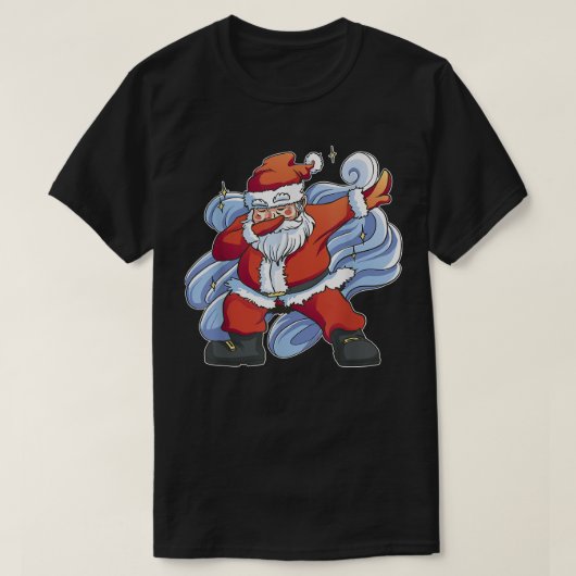 T-shirt Noël Dabbing Père Noël Drôle Garçons Filles Dab (Design devant)