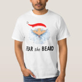 T-shirt Noël de baseball amusant (Devant)