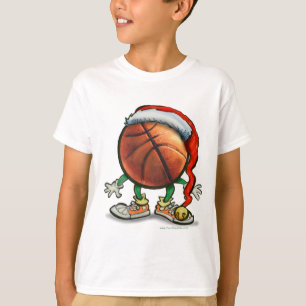 T-shirt Noël de basket-ball