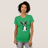 T-shirt Noël de Boston Terrier (Devant entier)