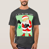 T-shirt Noël de boxe amusant (Devant)