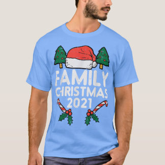 T-shirt Noël de famille 2021 JP de Noël correspondant à No