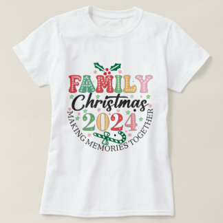 T-shirt Noël de famille 2024