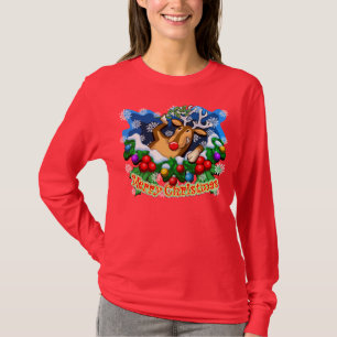 T-shirt Noël de famille : RUDOLF