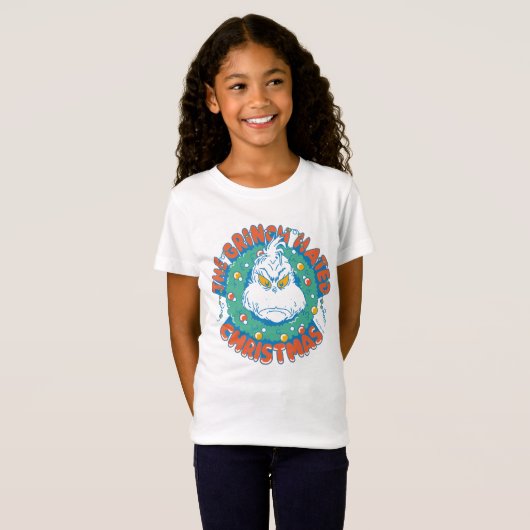 T-Shirt Noël de Grinch haï (Devant entier)