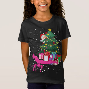T-Shirt Noël de gymnaste : Père Noël Me Apportez Gymnastiq