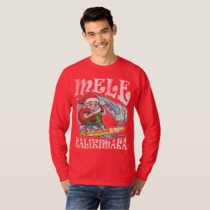 T-shirt Noël de Hawaïen de Mele Kalikimaka