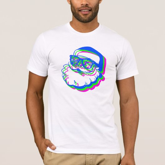 T-shirt Noël de hippie (Devant)