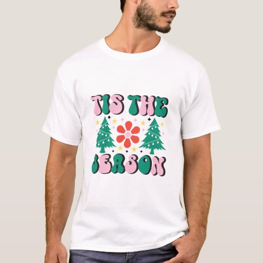 T-shirt Noël de la saison (Devant)