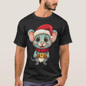 T-shirt Noël de la souris (Devant)