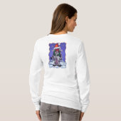 T-shirt Noël de la vache (Dos entier)
