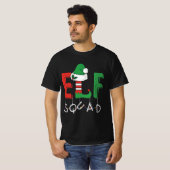 T-shirt Noël de l'Escadron des elfes (Devant entier)