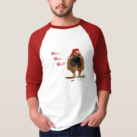 T-shirt Noël de limier (Devant)