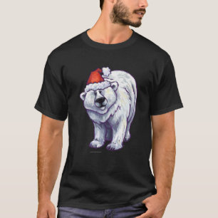 T-shirt Noël de l'ours polaire