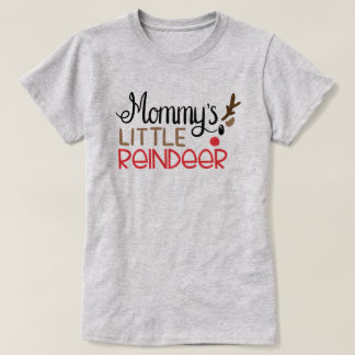 T-shirt Noël de maman Little Reindeer