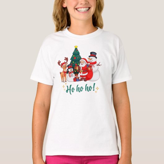 T-shirt Noël de mariée (Devant)
