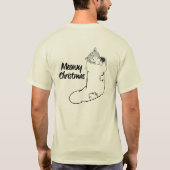 T-shirt Noël de Meowy (Dos)