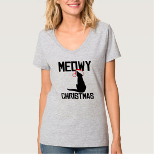 T-shirt Noël de Meowy - humour de vacances - .png