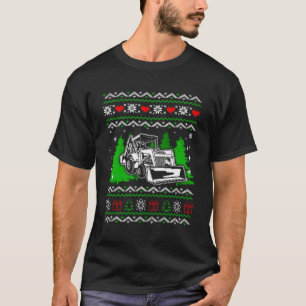 T-shirt Noël de Noël de la poubelle